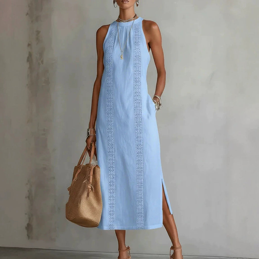Vestido Midi Elegance Halter