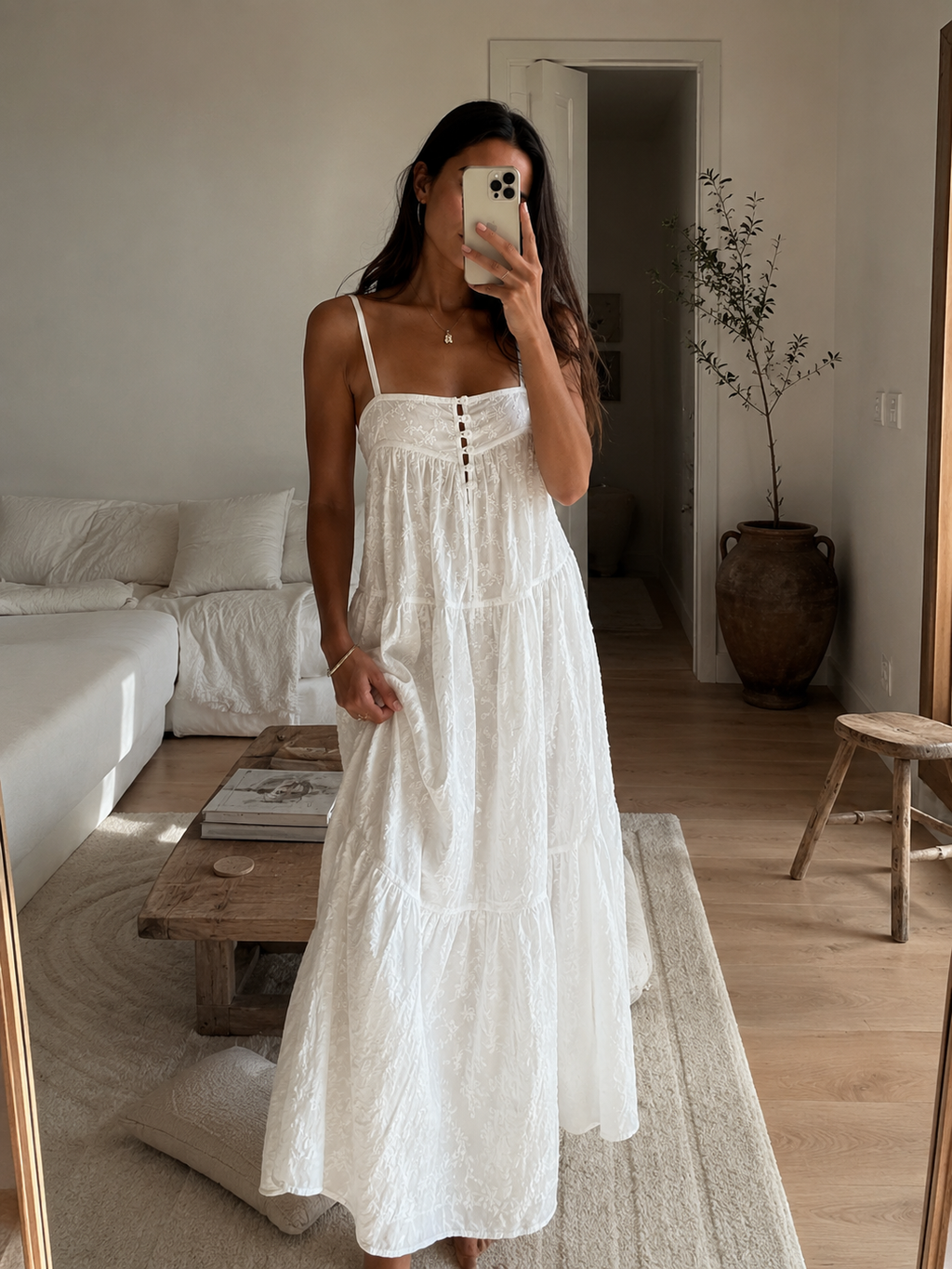 Vestido Alba Bordado
