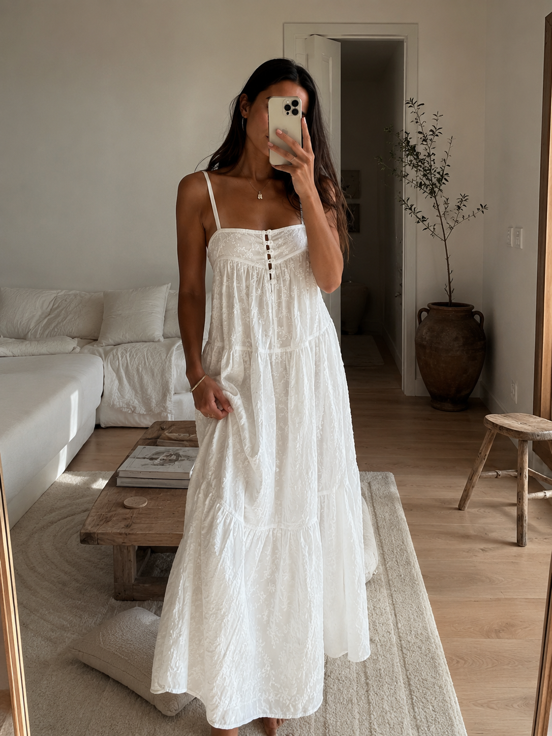 Vestido Alba Bordado