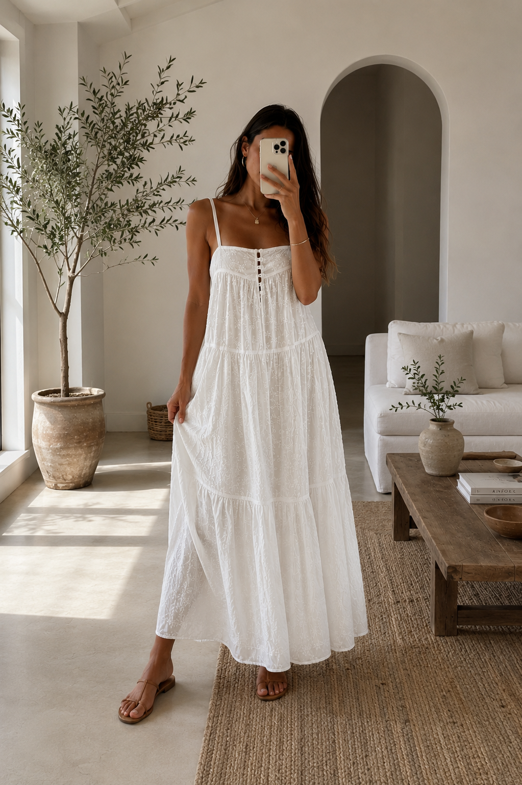 Vestido Alba Bordado