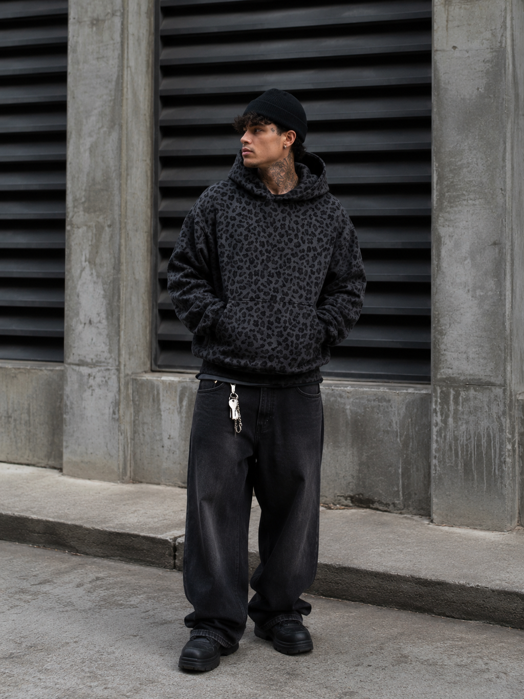 Sudadera Urban Leopard
