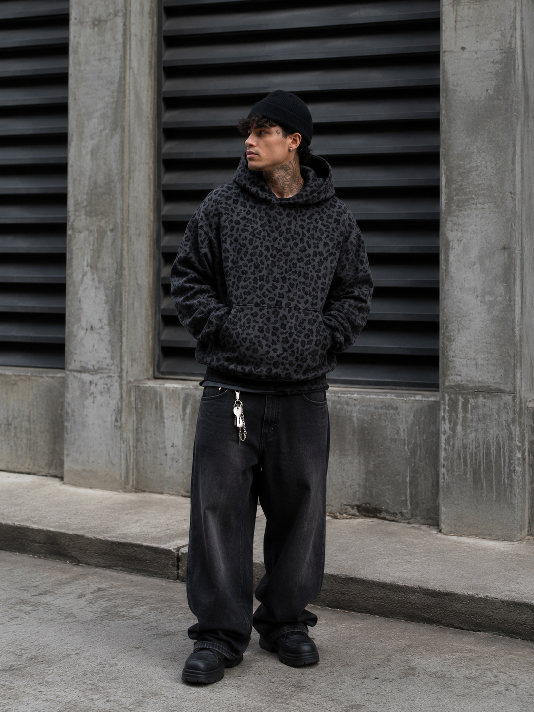 Sudadera Urban Leopard