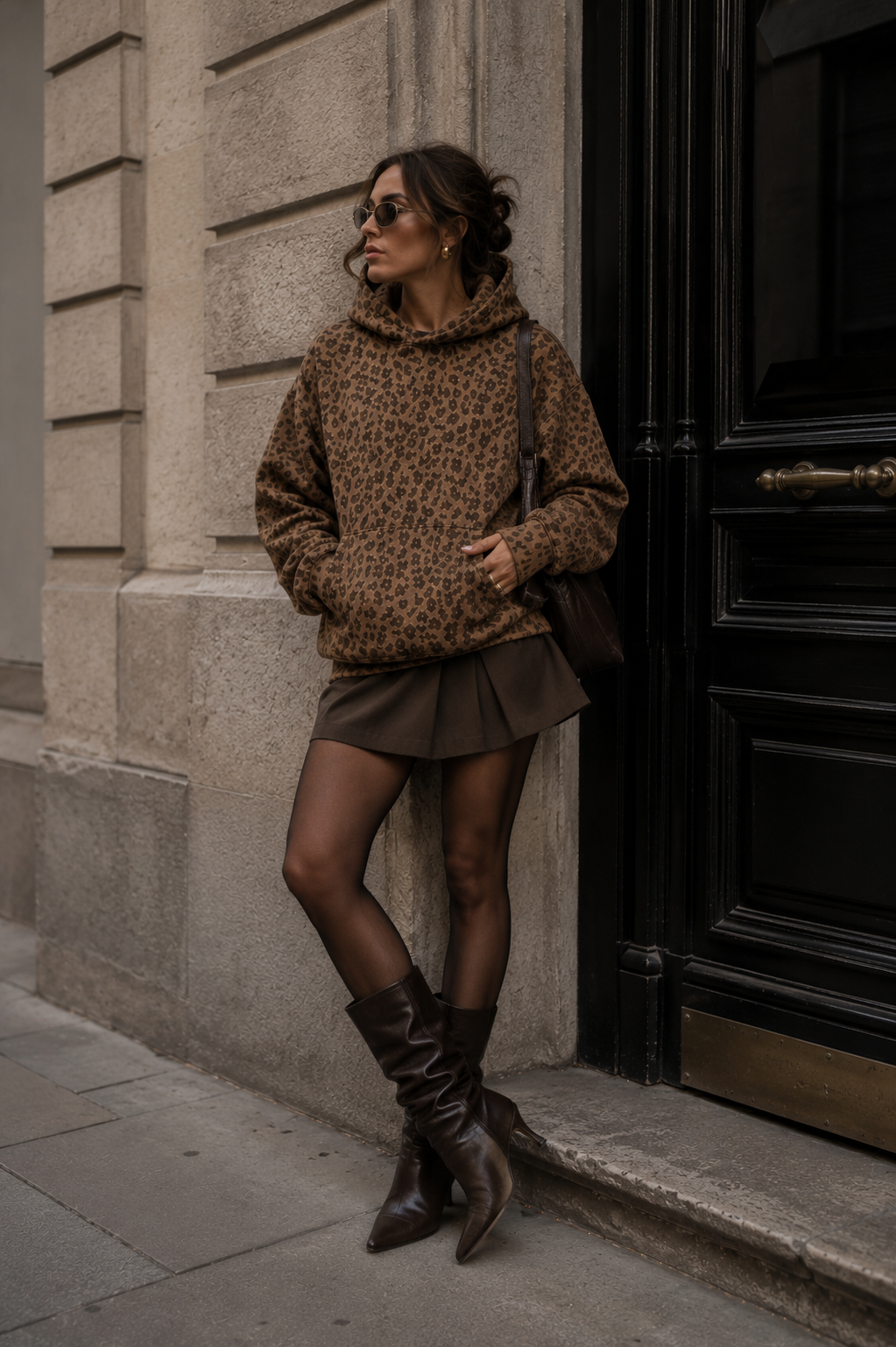 Sudadera Urban Leopard