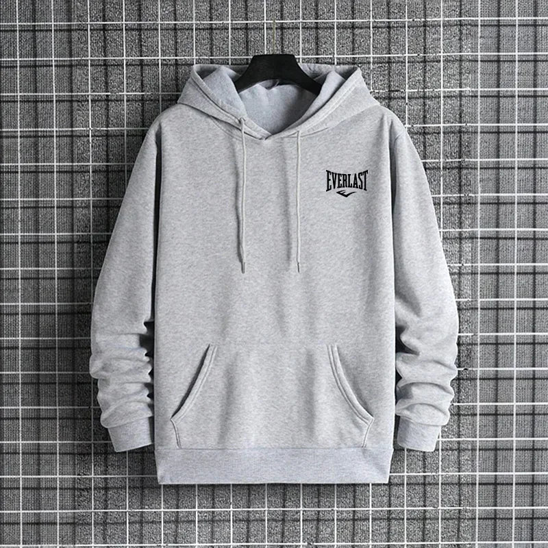 Men's Hoodie Autumn Winter High Grade Warm Sweatshirt Male Daily Casual Fashion Pullover Outdoor Gym Fitness Sporty Hooded Coats