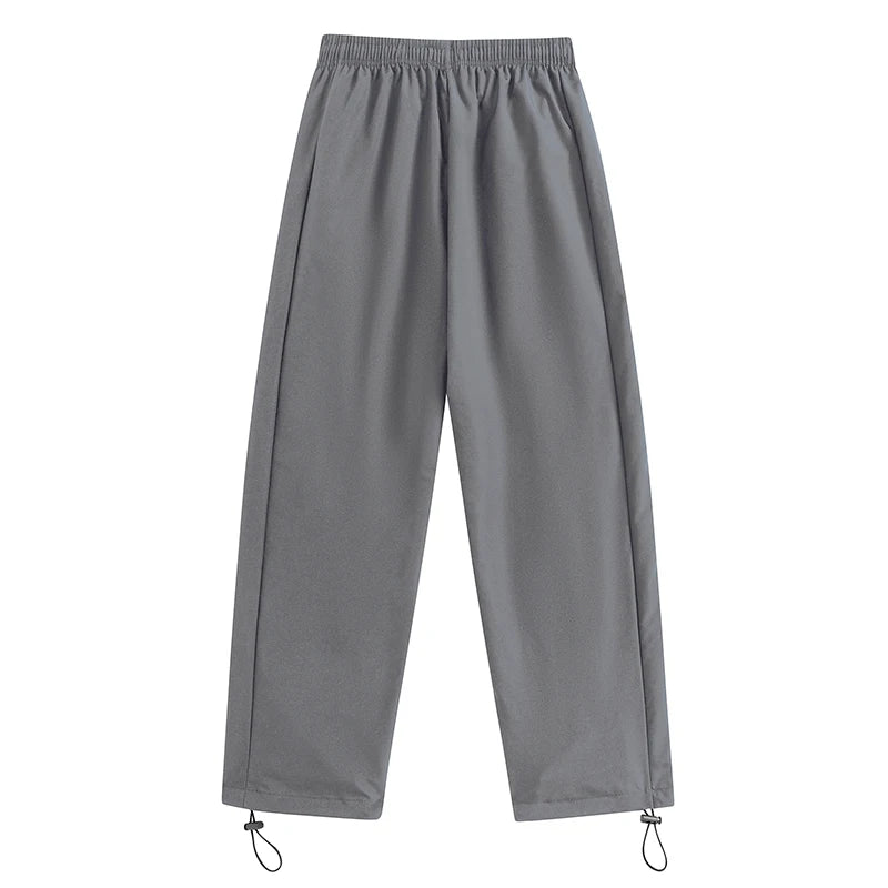 Men's Mountain Print Trendy Sporty Pants with Lines Gym Workout Running Trousers with Side Pockets Athletic Quick Dry Sweatpants