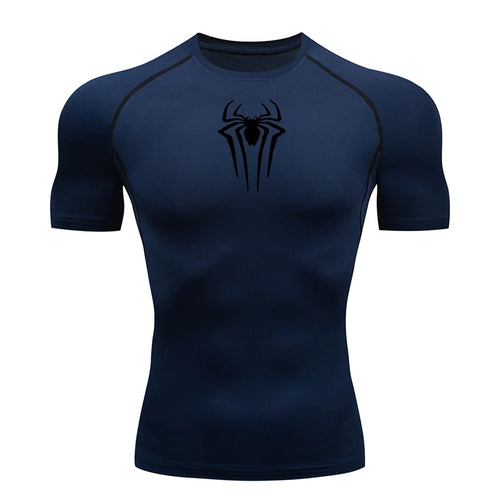 2025 Compression T Shirt Men Short Sleeve Sport Tees Fitness Running Sportsear Men Gym Elastic Quick Dry Jogging T-shirt Tops