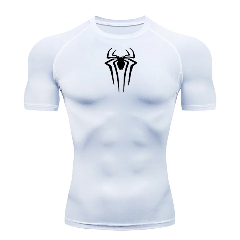 2025 Compression T Shirt Men Short Sleeve Sport Tees Fitness Running Sportsear Men Gym Elastic Quick Dry Jogging T-shirt Tops