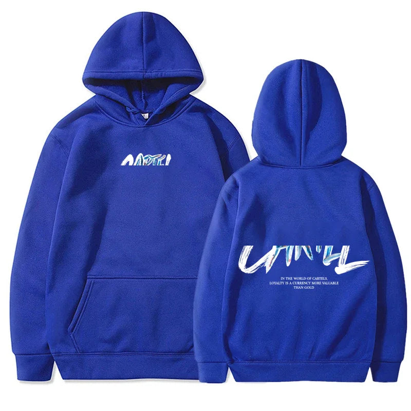 Spring and Autumn Men's Fashion Long Sleeve Hoodie Women's Cool Casual Harajuku Hip Hop Streetwear Pullover Sweatshirt Pullover
