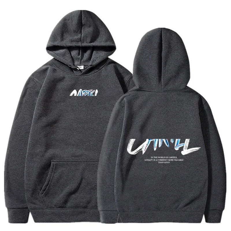Spring and Autumn Men's Fashion Long Sleeve Hoodie Women's Cool Casual Harajuku Hip Hop Streetwear Pullover Sweatshirt Pullover