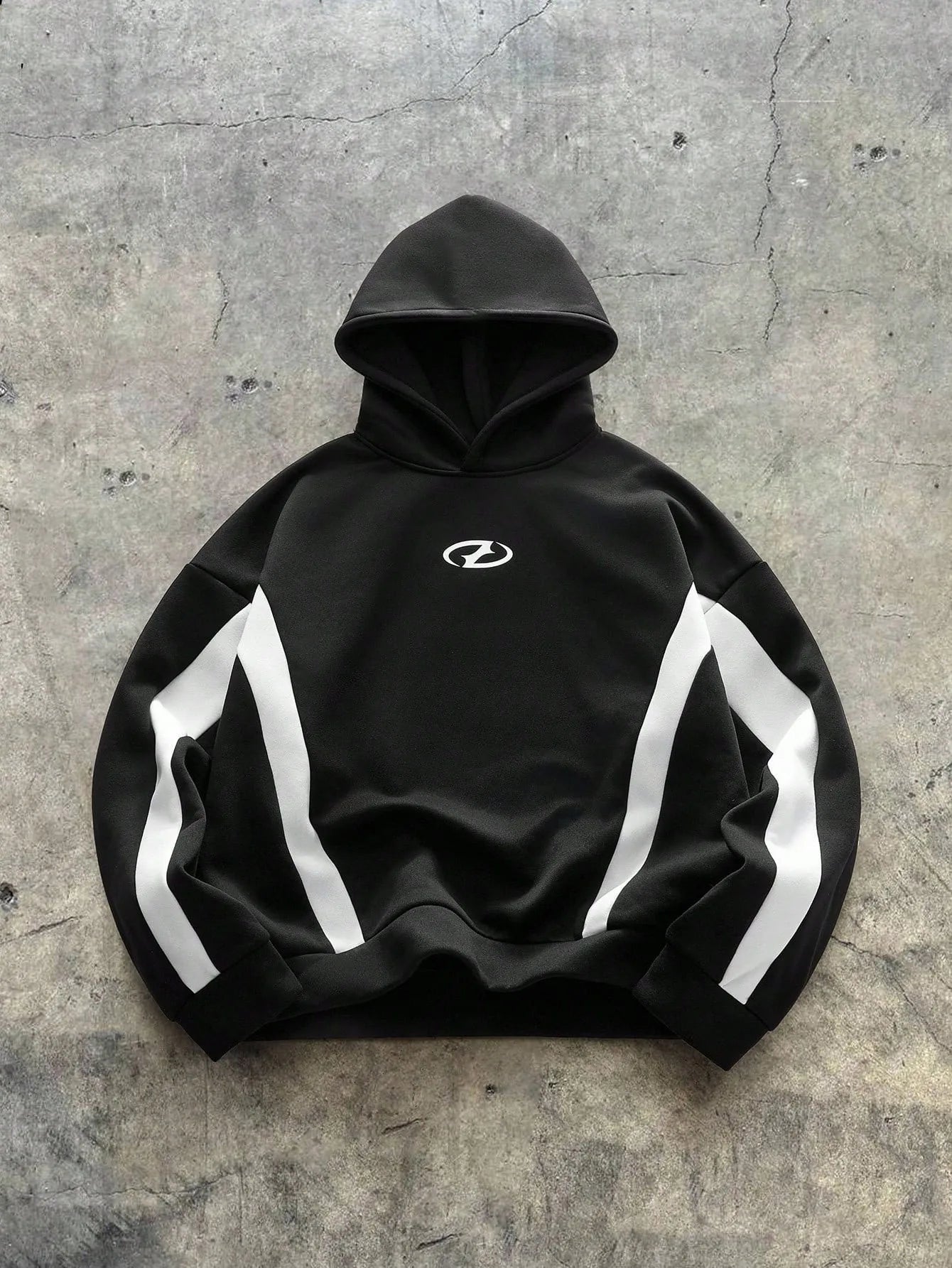 The new men's hooded sweatshirt for Spring and Autumn 2025 is casual fashionable and comfortable with 3D pattern printing