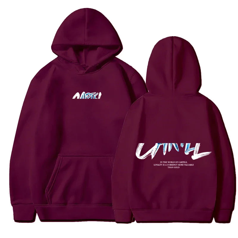 Spring and Autumn Men's Fashion Long Sleeve Hoodie Women's Cool Casual Harajuku Hip Hop Streetwear Pullover Sweatshirt Pullover
