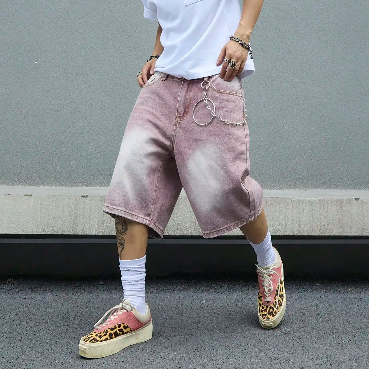 Short Denim Street Rosa