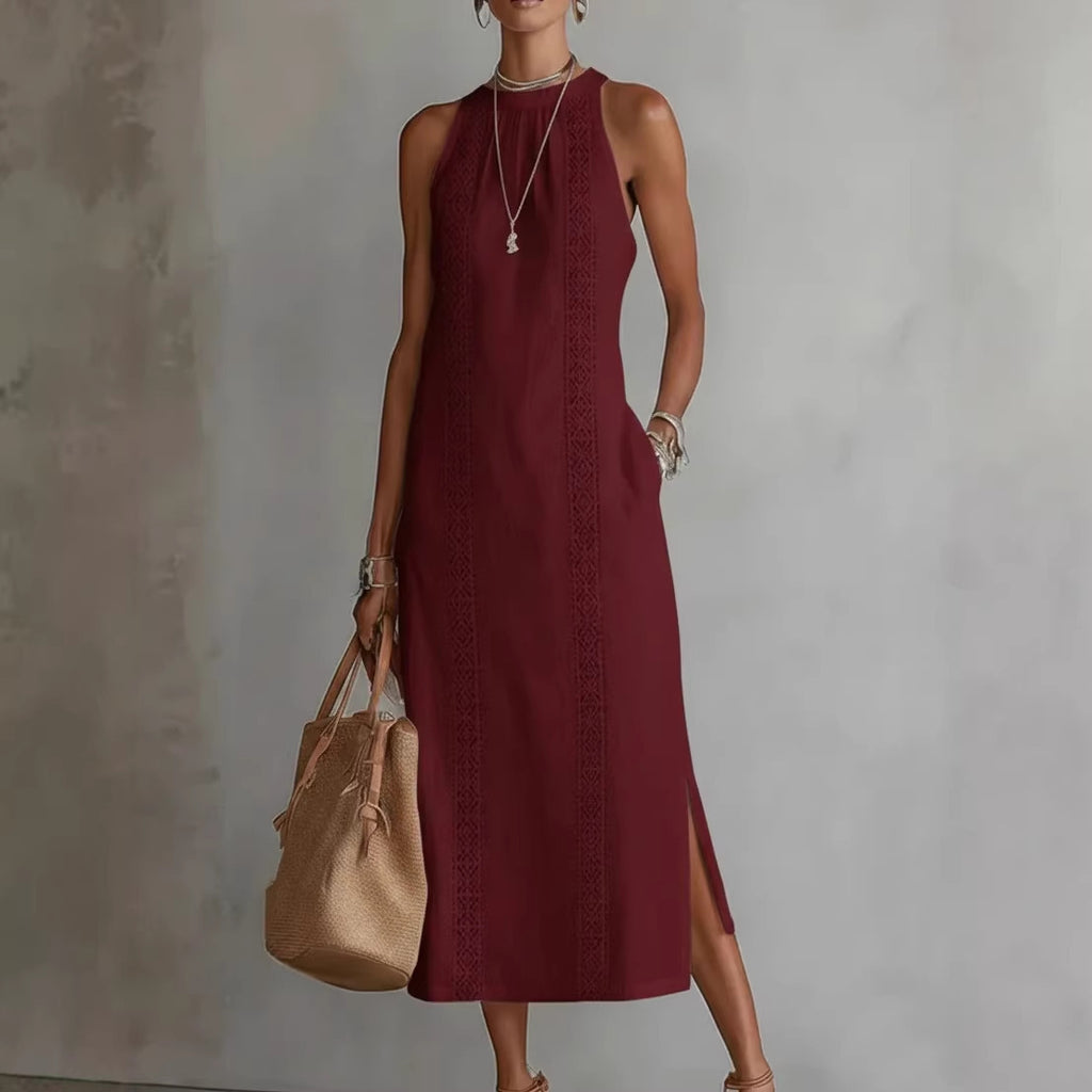 Vestido Midi Elegance Halter