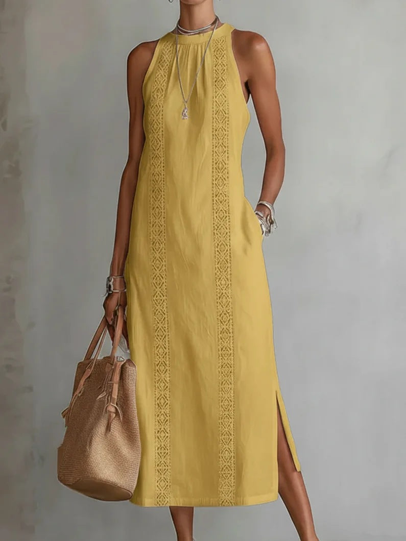 Vestido Midi Elegance Halter