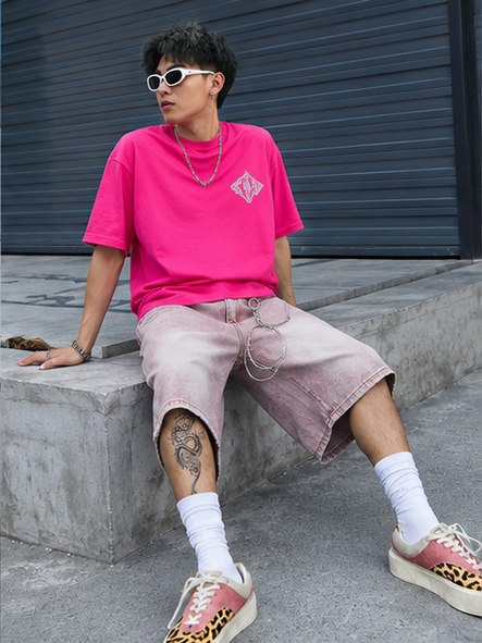 Short Denim Street Rosa